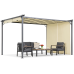 Антрацитова терасна пергола Sevilla 3x4m Garden Point