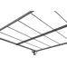 Антрацитова терасна пергола Sevilla 3x4m Garden Point
